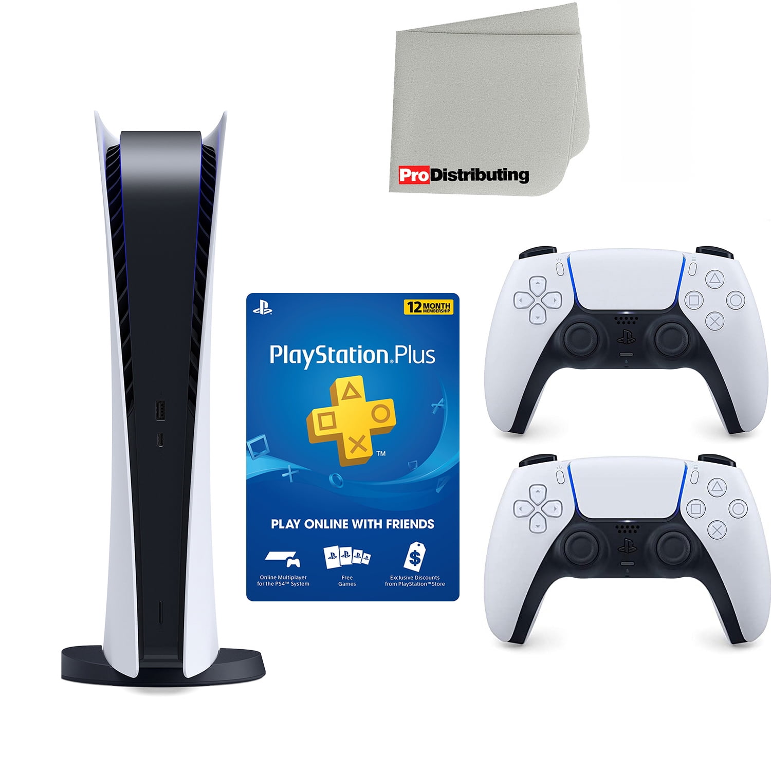 Buy Sony Playstation 5 Digital Version Sony PS5 Digital with White ...