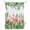 Pink, Green, White, variant on Shower Curtains for Bathroom-36"x72",Rustic Pink Flamingo Green Leaves Waterproof Bath Curtain Grommet Shower Curtain Set with Hooks