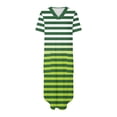 thumbnail image 5 of XuJwPNcy Women Summer Dresses Casual Boho Short Sleeve V Neck Long Tshirt Dress Loose Vacation Dress with Pockets, 5 of 6
