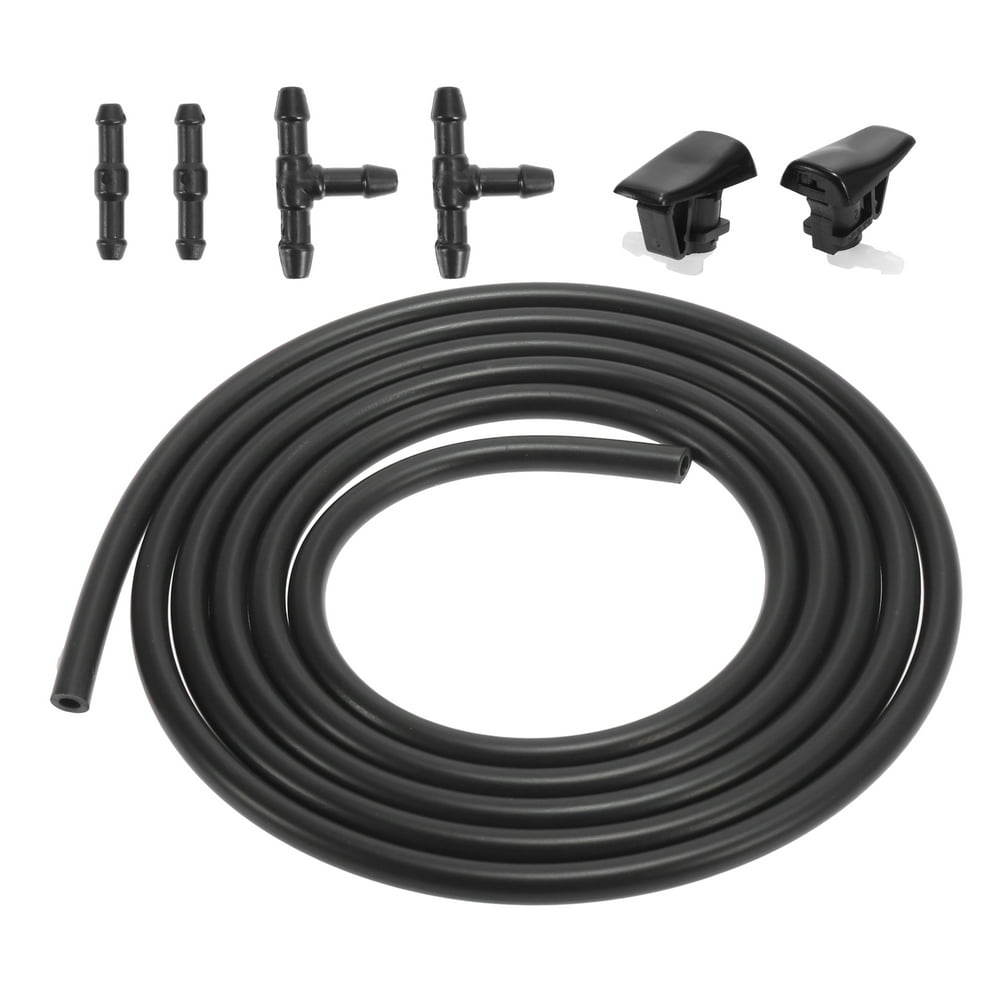 7pcs Front Windshield Washer Nozzles for Cadillac CTS STS 2 Meters