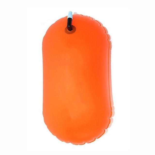 Boya de natación en aguas abiertas, bolsa de deriva salvavidas para nadadores de aguas abiertas, flotador de boya altamente visible para un entrenamiento de natación seguro