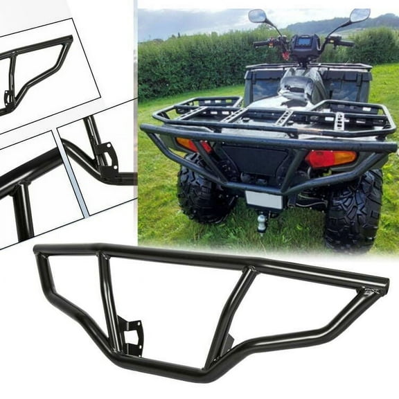 Kojem Rear Steel Brush Guard Bumper Touring for 2014-2020 Polaris Sportsman 450 570 2015 2016 217 2018 2019