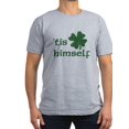 thumbnail image 1 of CafePress - Tis Himself Shamrock Transparent2 Men's Classic T - Men's Fitted T-Shirt, 1 of 1