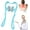 Blue, variant on Neckbud Massage Roller, Cervical Spine Massager with 6 Balls Massage Point, Ergonomic for Deep Tissues of Neck, Back, Shoulders, Waist and Legs