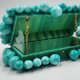 thumbnail image 2 of Cadenas Bolso de noche Cuentas de acrílico Fiesta Cena Bolso Vestido Bolso de muñeca (Verde oscuro), 2 of 6
