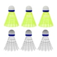 thumbnail image 2 of amagogo Badminton Shuttlecocks Durability Practical Premium Professional Nylon Badminton 6 Pieces, 2 of 10