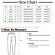 thumbnail image 3 of ICHUANYI ClearanceFashion Womens Casual Solid Color Elastic Loose Pants Straight Wide Leg Trousers With Pocket ICHUANYI WER202308040286, 3 of 5