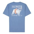 thumbnail image 3 of Big & Tall IZOD Saltwater Graphic Tee Color: Crystal Blue Size: XL TALL, 3 of 4