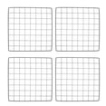 thumbnail image 1 of WORGEOUS 4pcs ensamble la jaula de perros sábanas de juegos de mascotas Peet Playpen Iron Fence Nets (negro), 1 of 8