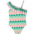thumbnail image 3 of GYRATEDREAM Girls One Piece Swimsuits Sleeveless Swimsuits Beach Swimwear Bathing Suits for 8-9 Years, 3 of 9