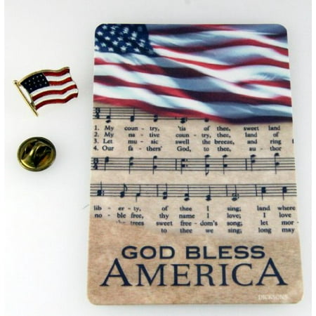 American Flag Pin USA United Stated Patriotic Stars and Stripes US