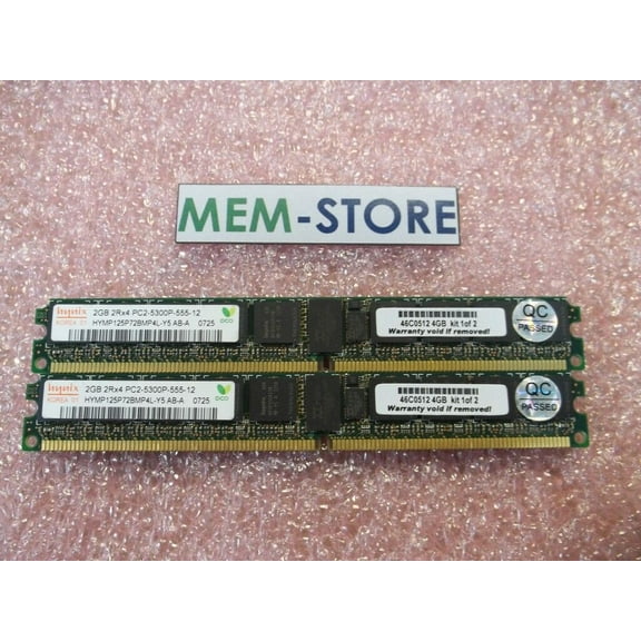 46C0512 4GB 2x2GB DDR2-667 Memory IBM BladeCenter LS22 (3rd Party)
