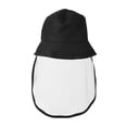thumbnail image 2 of Sombrero de pescador BuyWeekMX con protector facial a prueba de sol, 2 of 9