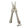 thumbnail image 2 of Ettsollp Titanium Alloy Small Scissors Men Women Mini Nose Hair Trimmer Portable Outdoor Travel Metal Beard Eyebrow Trimming Tools Keychain Pendant, 2 of 7