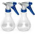thumbnail image 3 of DecorRack 2 Plastic Spray Bottles 10oz Clear Empty Spray Bottle, Professional Sprayer with Adjustable Nozzle for Cleaning Solutions, Kitchen, Garden, Hair, Plants, Leak Proof Fine Mist Bottl, 3 of 3
