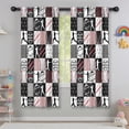 thumbnail image 5 of Blackout Kids Curtains,Baseball Patchwork Pattern Childrens Insulated Curtains Set Of 2,Bedroom Essentials,Toddler Room Decor 42"x63", 5 of 5