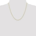 thumbnail image 4 of 14K Yellow Gold Singapore Chain Styles Necklace 1 mm with Spring Ring Clasp 20 inch, 4 of 4