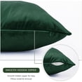 thumbnail image 3 of Christmas Dark Green Body Pillow Cover, Soft Velvet Body Pillowcase for Pregnant, Holiday Lavish Decorative Oblong Pillowcase for Bedroom/Theater/Sofa/Couch, 20 x 54 inches, 1 Pc, 3 of 6