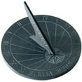 thumbnail image 3 of Esschert Design USA Round Slate Sundial, 9.8"W x 9.8"H, Gray, 3 of 3