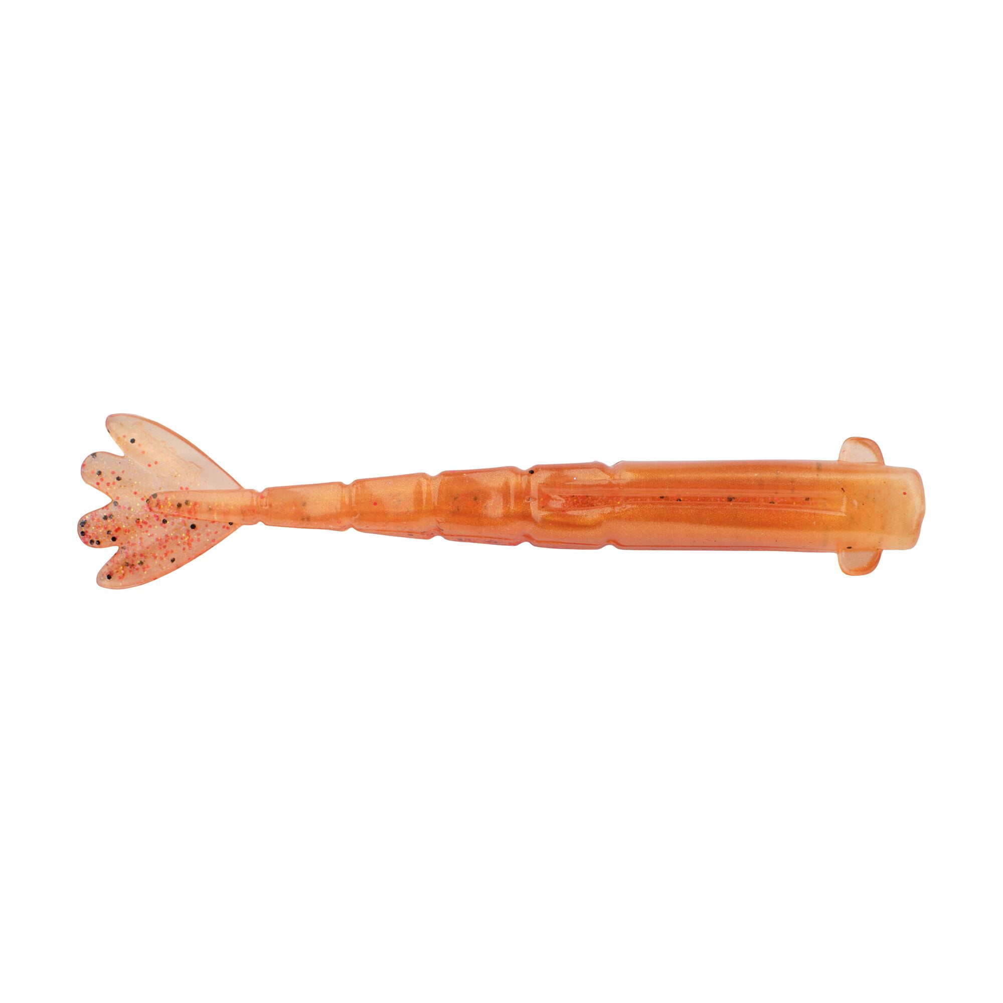 Berkley PowerBait® Saltwater Bonga Shrimp, 4 in, Shrimp, Sangria (6-count)