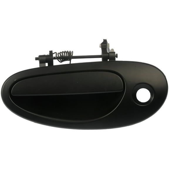 Dorman 80618 Front Driver Side Exterior Door Handle for Specific Dodge Models, Smooth Black