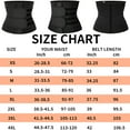 thumbnail image 2 of SHAPERIN Men Neoprene Waist Trainer Sweat Trimmer Belt Slimming Sheath Belly Shaping Steel Boned Body Shaper Shapewear Suana Suits, 2 of 5