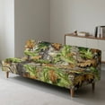 thumbnail image 2 of Yuyamidu Camo Futon Cover Armless Sofa Covers Branch Print Armless Futon Bed Cover with Elastic Edge Breathable Rv Jackknife Sofa Covers Gift for Friends, 2 of 8