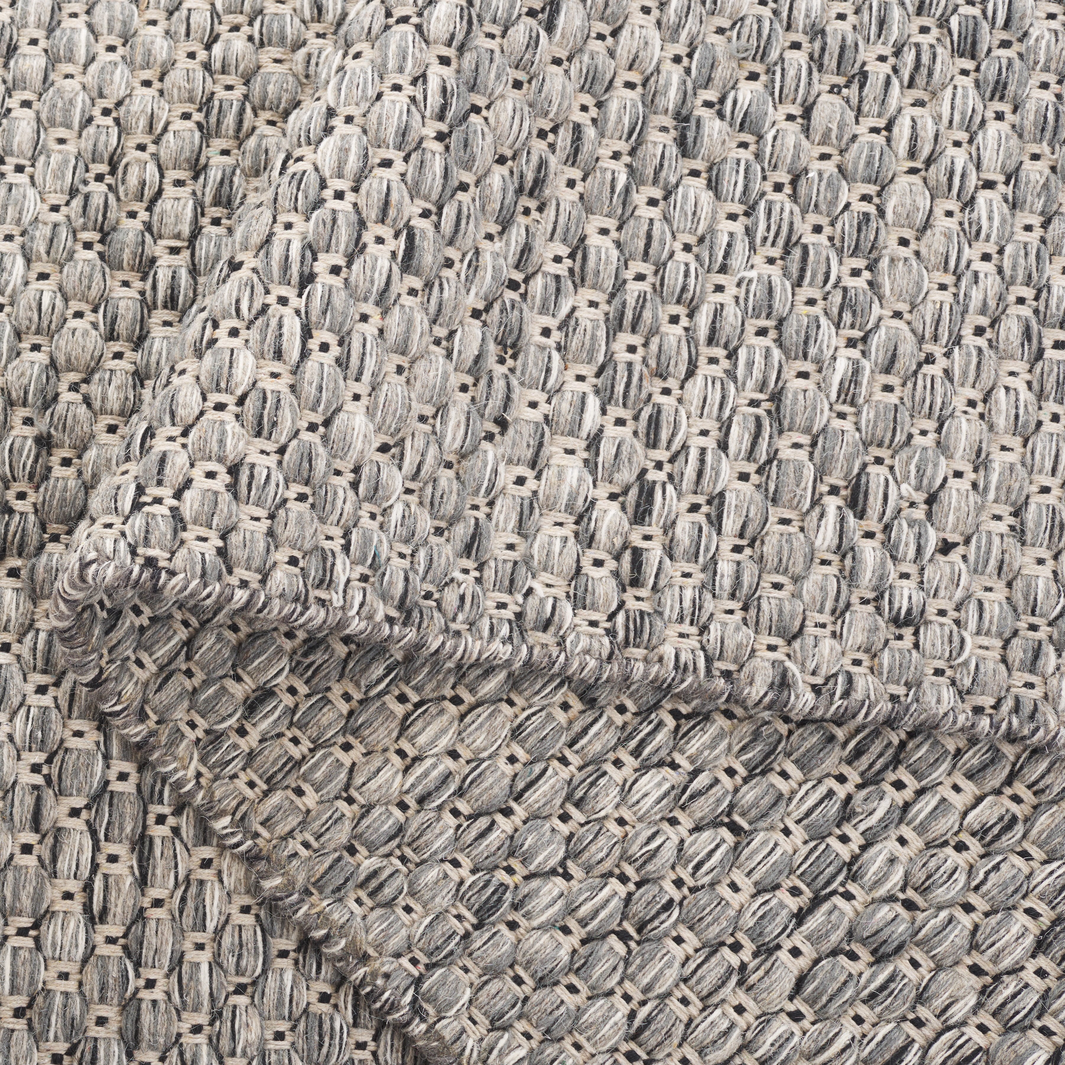 SAFAVIEH Vermont Candis Solid Distressed Area Rug, Grey, 6' x 9'