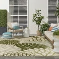 thumbnail image 4 of Nourison Aloha Indoor/Outdoor Ivory Green 9' x 12' Area Rug (9x12), 4 of 9