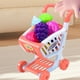 thumbnail image 4 of Juego de cocina infantil con carrito de la compra. Juguete de supermercado para niños pequeños. Incluye frutas, verduras, comida para cortar y accesorios. Juguete educativo., 4 of 5
