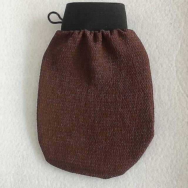 Guante de baño, esponja de lufa para exfoliación corporal y facial
