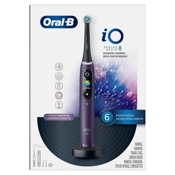 Oral-B iO Series 8 Electric Toothbrush with 3 Brush Heads, iO8