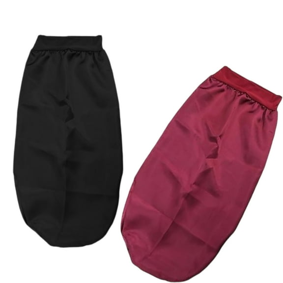 Long Silk Satins Bonnet for Braids,Dreadlock for Curly Hair Sleeping,Large Silk Sleep Caps for Black Women Frizzy Hair