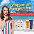 thumbnail image 3 of Kit de contrabando de alcohol, jarras de contrabando, crucero con botellas de champú, 3 of 6
