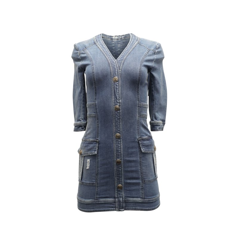 princess polly baby blue dress Maternity Short-Sleeve Bodycon Dress main image 1