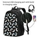 thumbnail image 2 of Balery Game Mochila con carga USB para hombre y mujer - Mochila impermeable y antirrobo para laptop con puerto USB para viajes, trabajo, 2 of 7