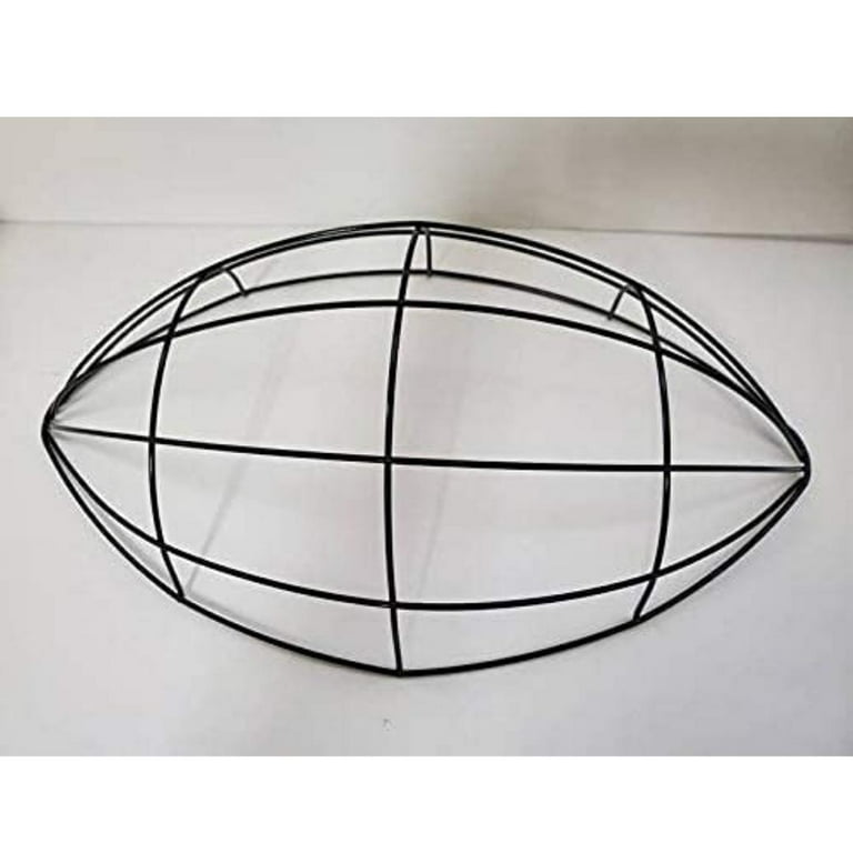 7x12 Football-shaped Wire Wreath Form Metal Wreath Frame DIY Wreath Deco  Mesh Burlap Wreath Making Supplies Unique Shape Front Door Form 