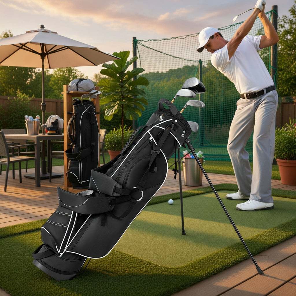 TaylorMade Mサイズ ホワイト ボレロ TaylorMade Golf Pro Stand Bag, White, 4.5 lbs, 8-Way Top, 6