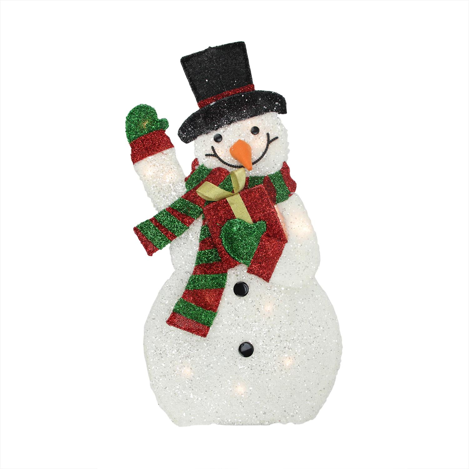 Christmas Collectable  Stocking  WAVING SNOWMAN 