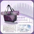 thumbnail image 5 of TELOLY Yoga Mat Bags,Nylon Fabric Yoga Bag,18.90"*9.45"*6.30" Easy Organization Yoga Mat Holder,Style2, 5 of 7