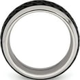 thumbnail image 2 of Titanium Steel Black Ti Patterned 9mm Band, 2 of 5