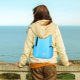 thumbnail image 5 of Mochila deportiva unisex unisex plegable ligera con cierre de cordón, tejido repelente al agua, gran capacidad, impresión personalizable, mochila Easy Travel para senderismo y escuela, 12x7x3cm, 80g, 5 of 6
