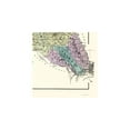 thumbnail image 2 of Historic County Map - Sonoma County California - Thompson 1877 - Vintage Wall Art, 2 of 4