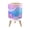 Color 4, variant on Small Trash Can with Lid Seashells Starfish Tropical Sandy Beach by Turquoise Ocean 1.8 Gallon Dog Proof Trash Can Round Garbage Can Waste Bin Wastebasket for Bathroom Bedroom