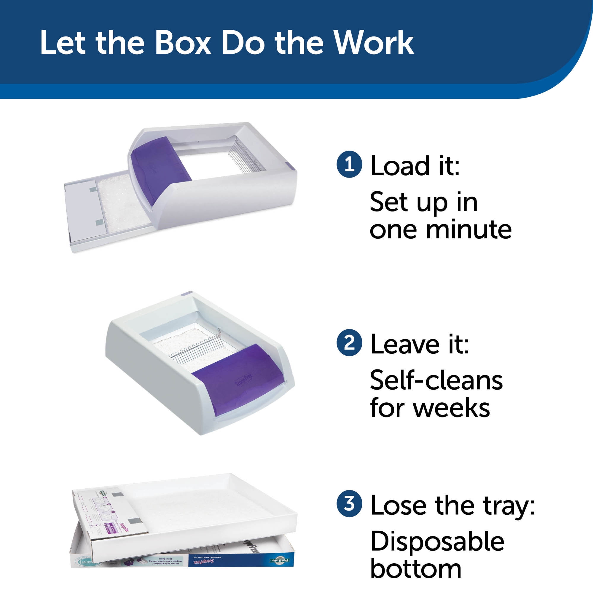 scoopfree litter tray refills walmart