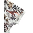 thumbnail image 6 of Seyurigaoka Toddler Baby 2-piece Outfit Set Short Sleeve Animal Print Romper+Shorts Set, 6 of 8