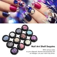 thumbnail image 4 of Nail Art Shell Flakes§nail Art Shell Sequins§nail Seashell Flakes§irregular Seashell Flakes§seashell Nail Art Nail Flakes§seashell Nail Art Sequins 12pcs Black Box Nail Art, 4 of 8
