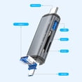 thumbnail image 4 of Lecteur de Carte, Lecteur de Carte Micro 3 en 1 USB C USB Micro USB pour PC, 4 of 8