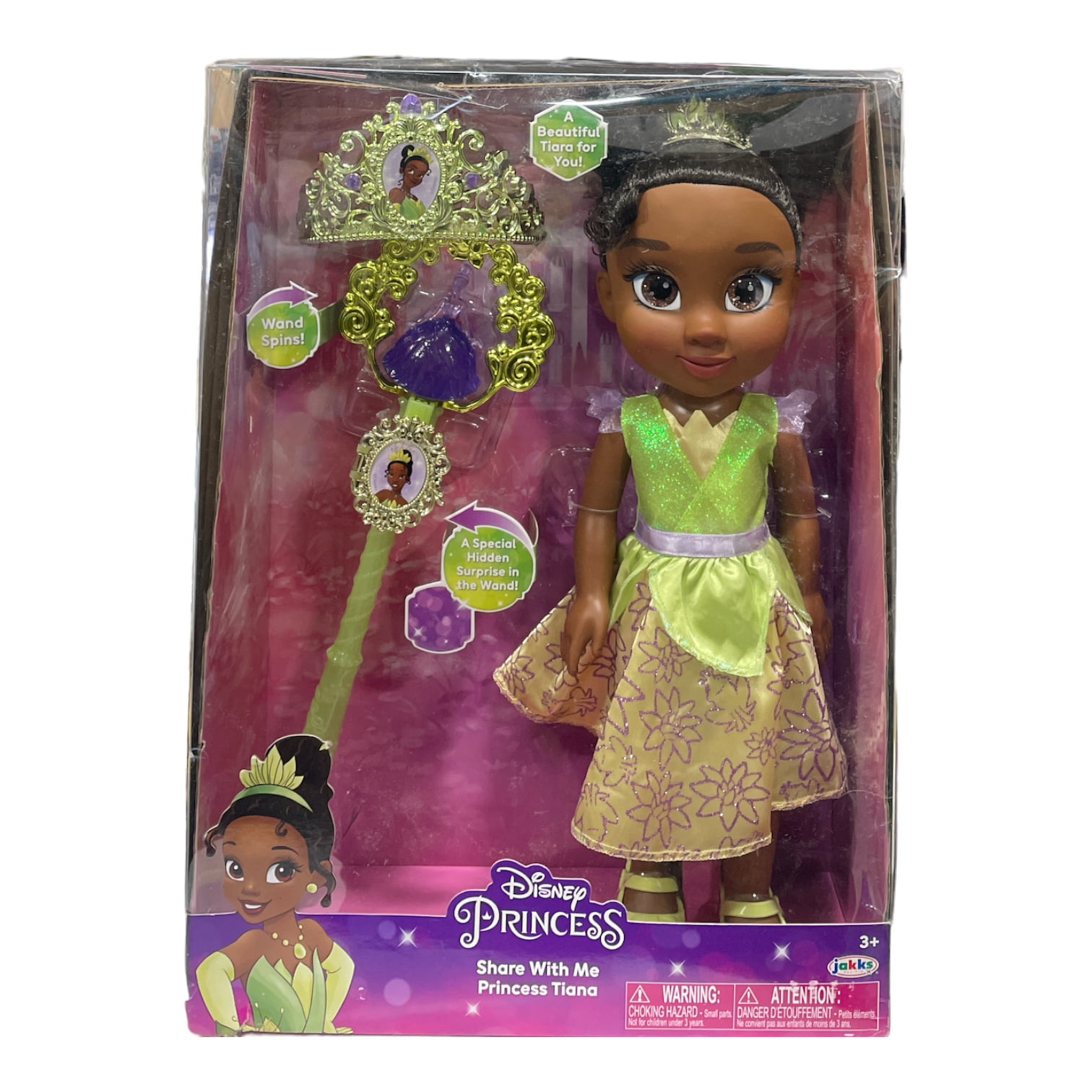 Disney Princess Share with Me Tiana Toddler Doll with Childsized