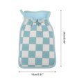 thumbnail image 4 of Unique Bargains Gloves Bath Towel for bathroom 5.51"x9.45" 1 Pc Blue, 4 of 6